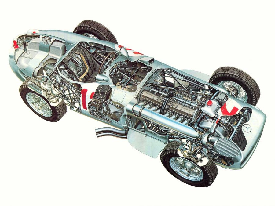  Mercedes-Benz 300 SLR 1954 года  (фото 18 из 21)